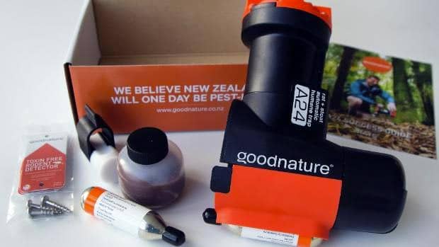 Goodnature automatic a24 rat trap