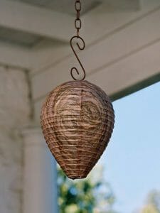 fake wasps nest