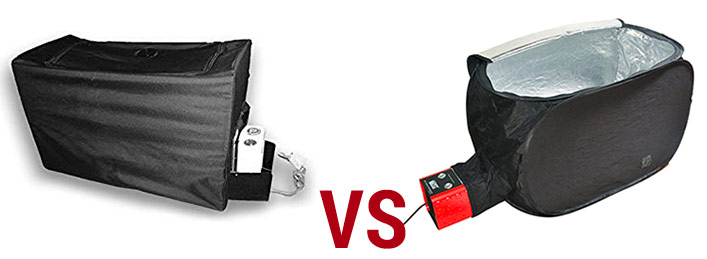 Packtite vs Zappbug heaters