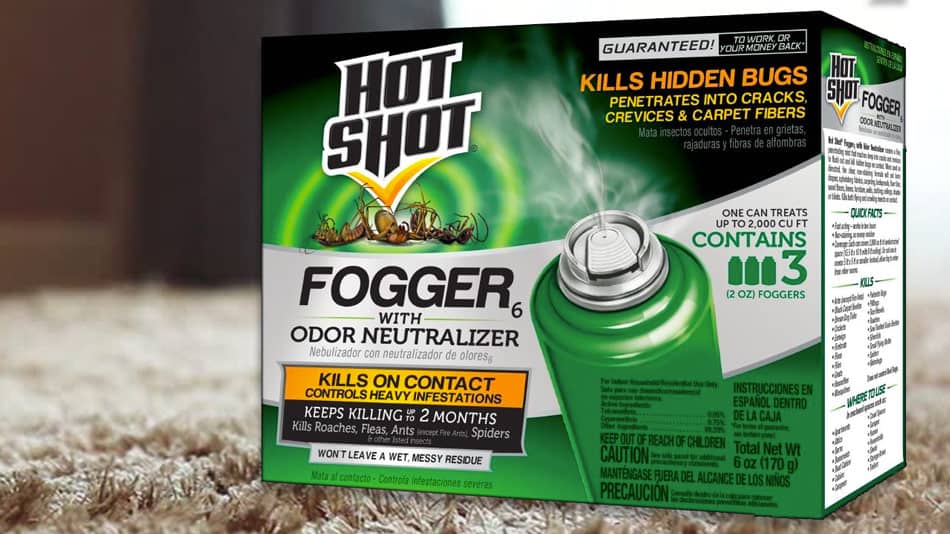 Hot Shot bed bug and flea fogger