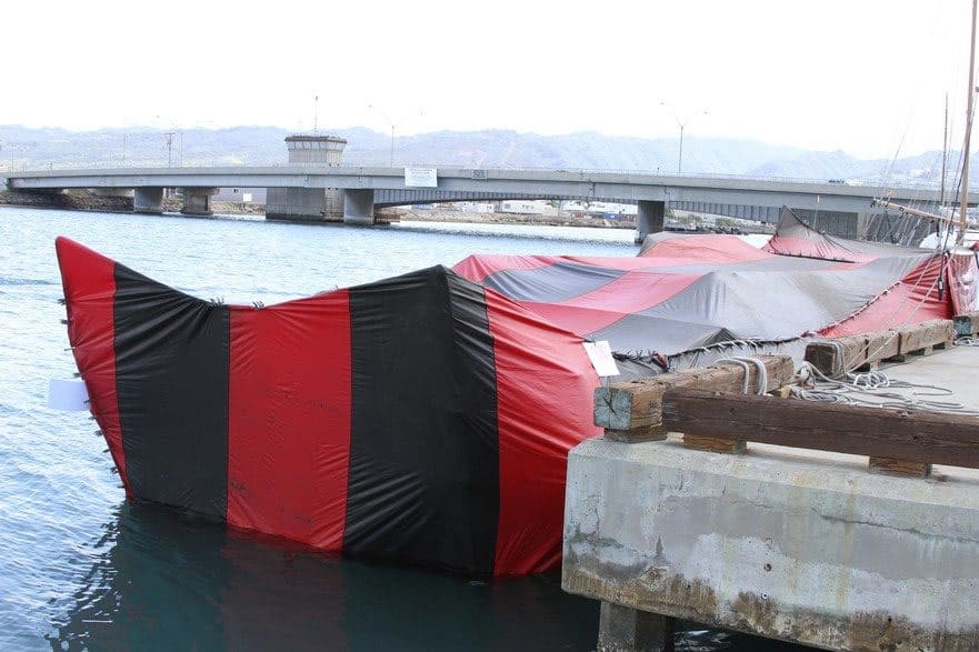tenting a boat for termites