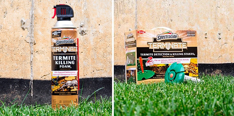 spectracide terminate stakes and foam termite killer
