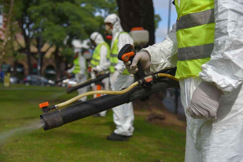 fumigation in park